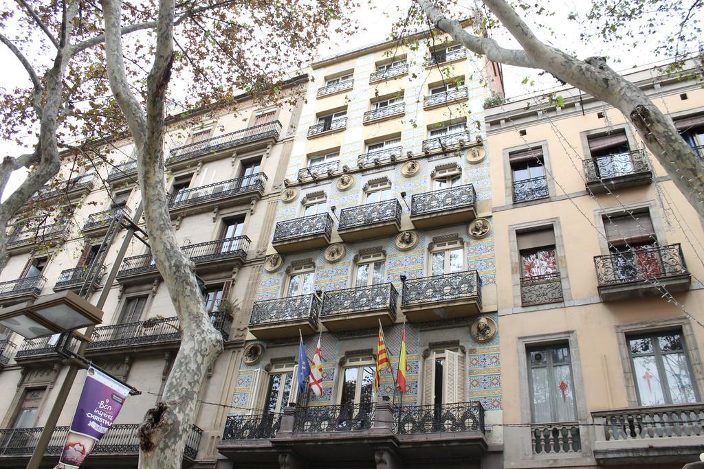 Ramblas Hotel Barcelona Bagian luar foto